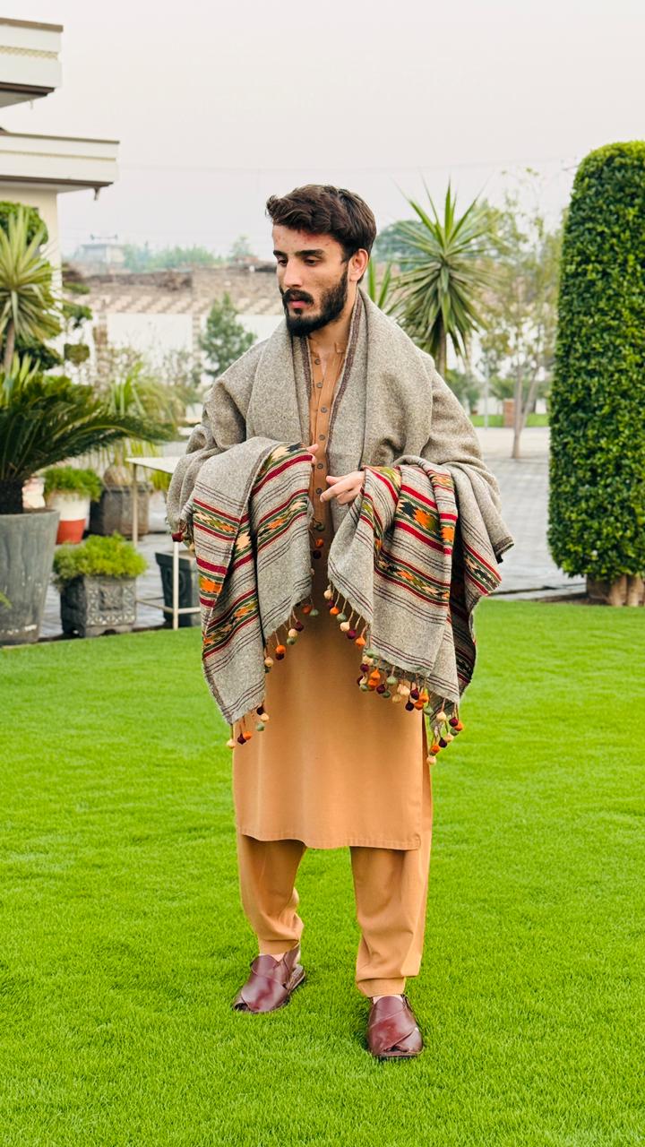 BANNU WOOL ZUNDI SHAWL